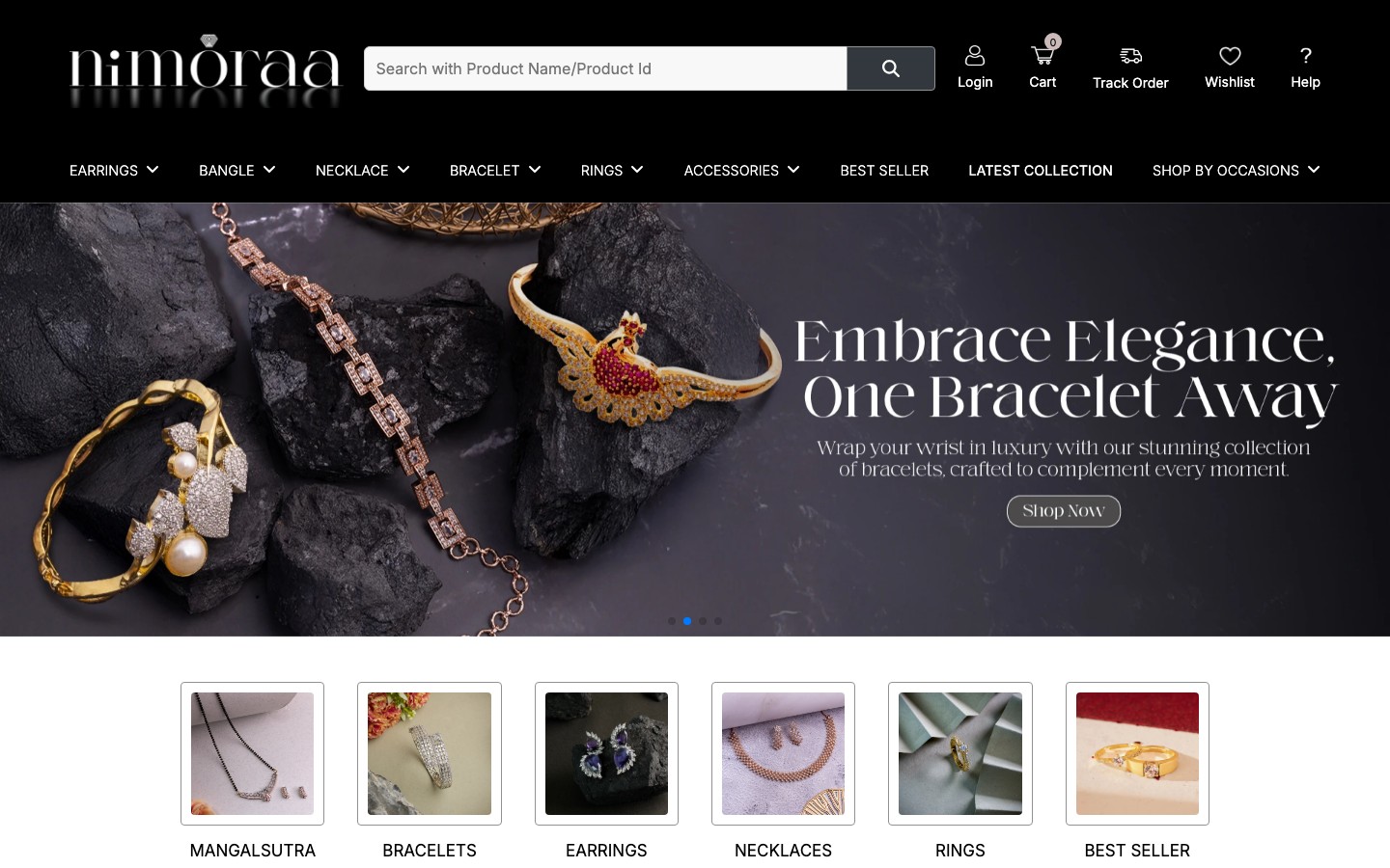 NIMORAA website interface
